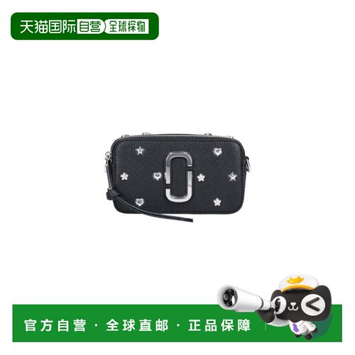 自营marc jacobs黑色Snapshot小牛皮手袋-黑色 美国奥莱直发
