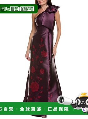 自营Rene Ruiz Mikado修身喇叭裤-紫色 美国奥莱直发连衣裙长裙