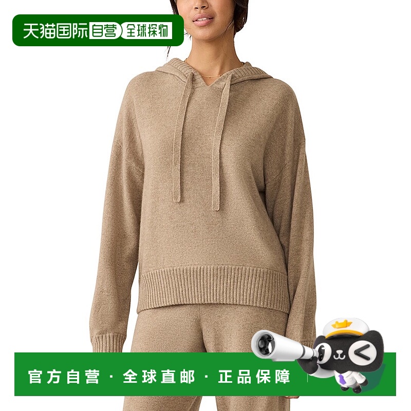 自营Faherty沿海羊绒连帽衫-棕色 美国奥莱直发