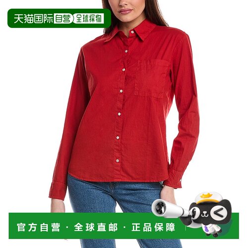自营 SUNDRY经典衬衫-红色 美国奥莱直发