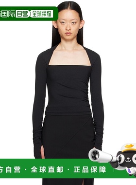 1h可退 香港直邮潮奢 Helmut Lang 海尔姆特 朗 女士 黑色 Shrug