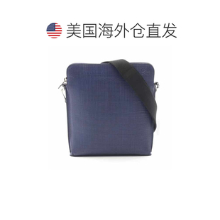 Bag Shoulder Leather blue Pre Owned Sling 自营Loewe