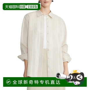 pebble 自营 大衬衫 lafayette 美国奥莱直发 148卵石色男友款