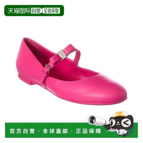 自营salvatore ferragamoFerragamo Lizz Leather Ballet Flat -