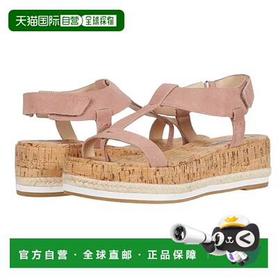 自营 Pelle Moda Pilar女式美式10号粉色皮革平跟鞋KHD621-粉色