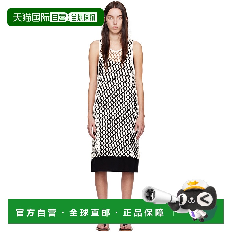 1h可退 香港直邮潮奢 BITE 女士 白色 & 黑色 Evening Lace Shift