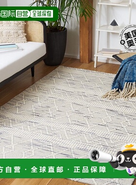 自营Safavieh Marbella 系列 MRB902F - 象牙色 / 灰色 【美国奥