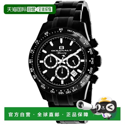 自营Oceanaut Men's Black dial Watch - black 美国奥莱直发