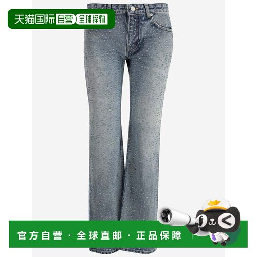 香港直邮Balenciaga/巴黎世家牛仔裤 直筒裤 681734