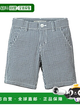 自营 Hope & Henry 泡泡纱短裤 - 蓝色 美国奥莱直发