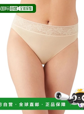 自营Wacoal Comfort Touch Underwear Women  Sand Lace Trim Str