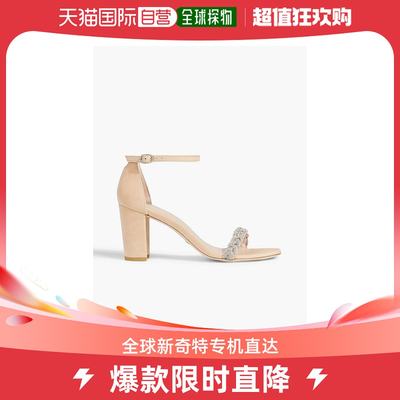 【美国直邮】stuart weitzman 女士 凉鞋编织麂皮