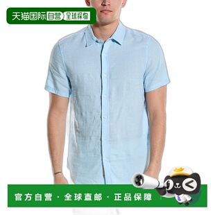 高级感 自营Onia 休闲舒适百搭 时尚 美国奥莱直 标准亚麻混纺衬衫