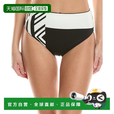 自营Vince Camuto Reversible Swim Bottom - black 美国奥莱直发