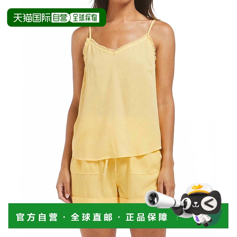 自营velvet heartVictory Tencel Frayed Camisole Top In Aspen