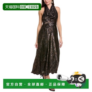 metallic 自营Taylor Dress Maxi 美国奥莱直发连衣裙 Cowl