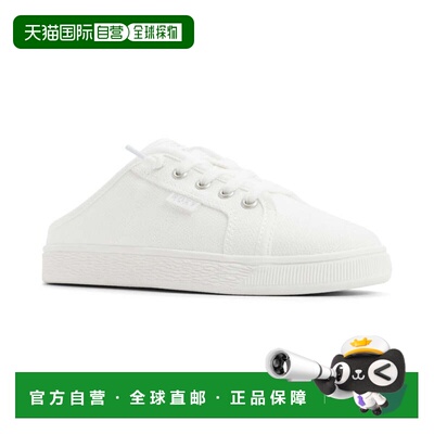 自营Women's Roxy Sunny Stroll Sneakers White Round Toe Comfo