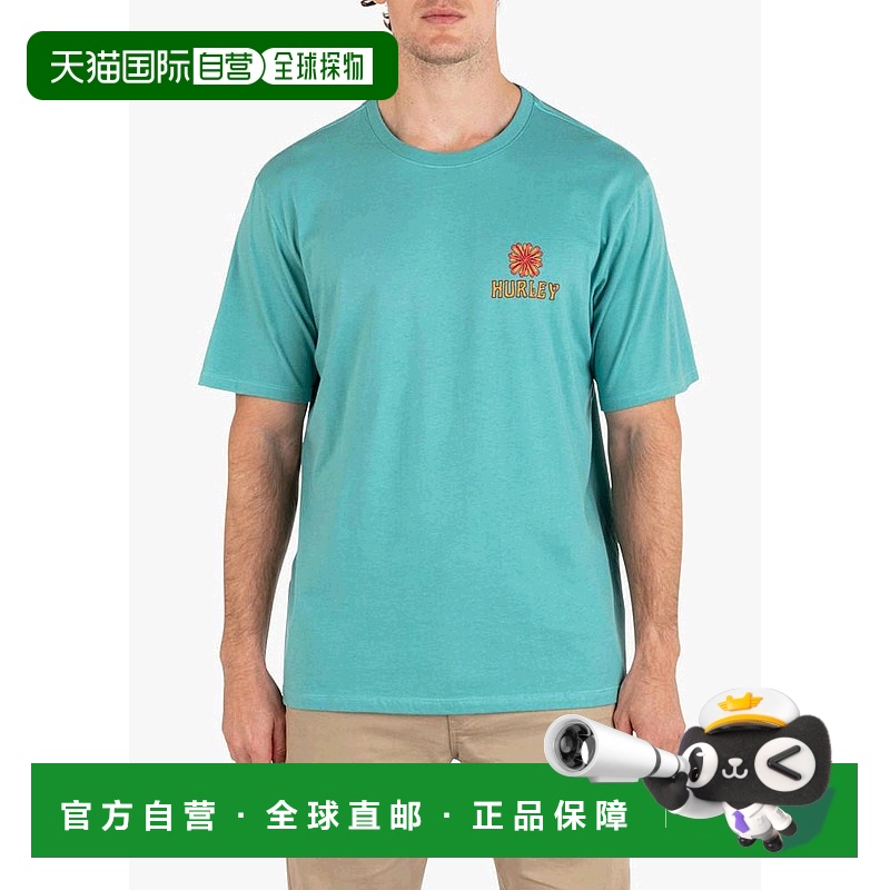 1h可退 【美国直邮】Hurley|男士日常 Nuvo Wheel 短袖 T 恤