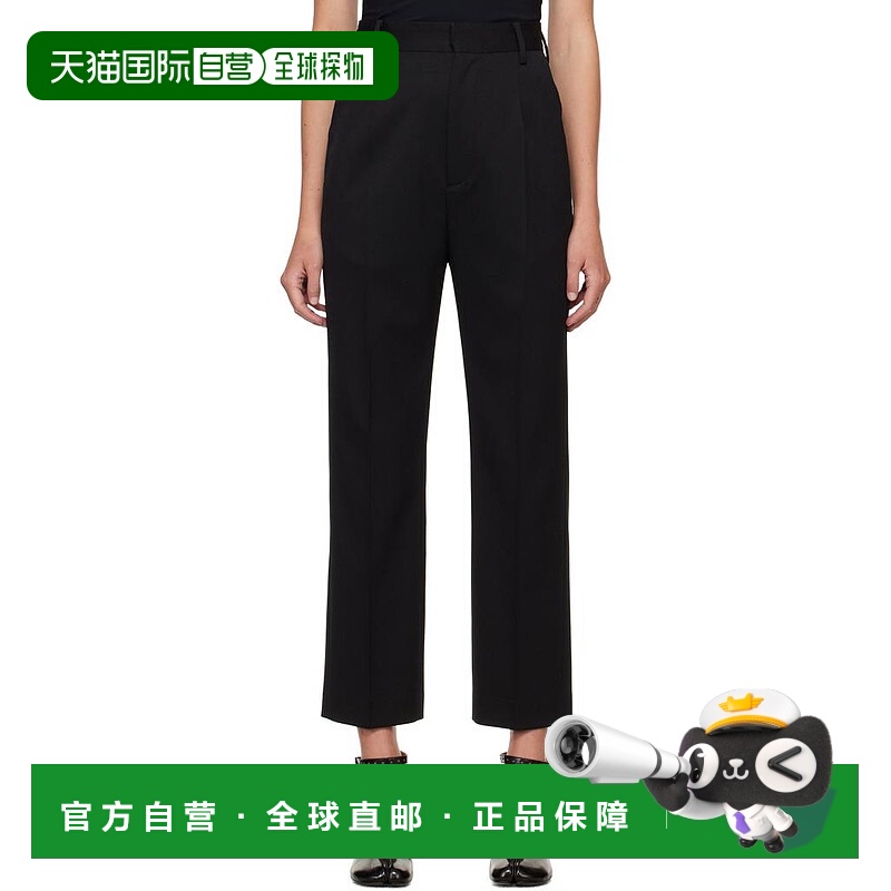 1h可退 【美国直邮】MM6 Maison Margiela 黑色三口袋长裤裤子