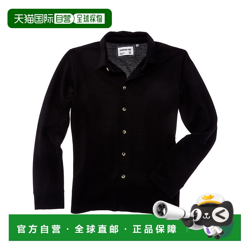 自营Sovereign Code Mick Button Shirt - black 美国奥莱直发