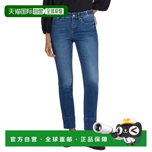 Cool 美国奥莱 自营NYDJ Sheri Jean blue Slim Petite Marine