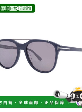 自营Tom Ford Sunglasses Aviator Full Rim, Black/havana Frame