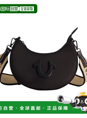 自营 True Religion 迷你 Crescent Hobo - 黑色 美国奥莱直发