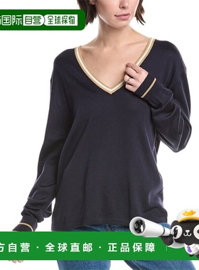 自营THE UPSIDE Greenwich Lena Sweater - navy 美国奥莱直发