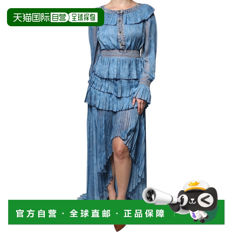 自营 Philosophy Laye长袖女式连衣裙-蓝色 美国奥莱直发