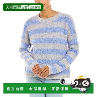自营Autumn Cashmere Boucle Striped Wool & Cashmere-Blend Swe
