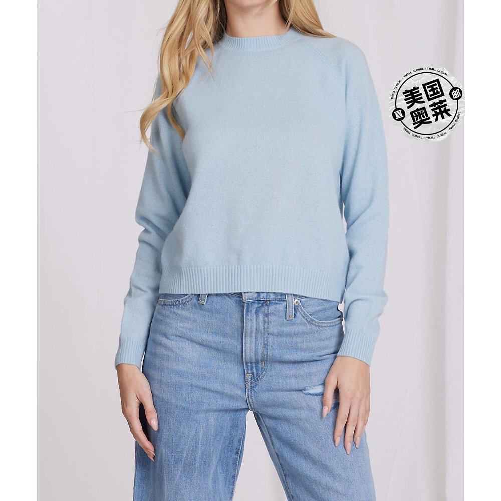 minnie roseCashmere Ls Shrunken Crew In Baby Blue - baby blu怎么样,好用不?