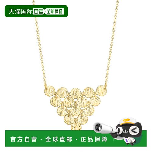 自营Ross-Simons Italian 18kt Gold Over Sterling Multi-Disc N