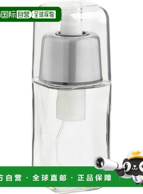 自营 Trudeau 迷你油喷雾瓶，透明 - 银色 美国奥莱直发