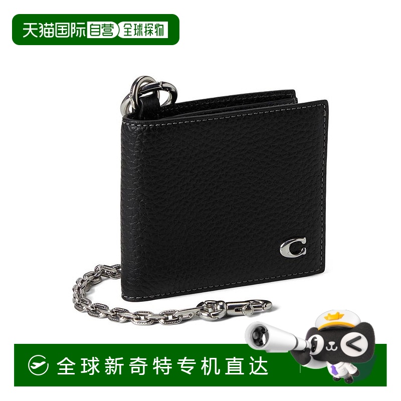 1h可退 【美国直邮】coach 男士 钱包蔻驰真皮