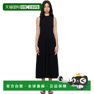 女士 黑色 Woven 1h可退 连衣裙 TOTÊME Stripe 252 香港直邮潮奢