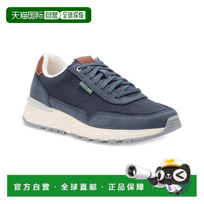 自营Eastland Leap Jogger Leather Sneaker - navy 美国奥莱直发
