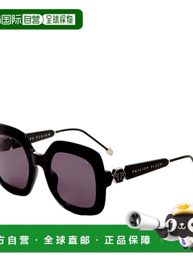 自营Philipp Plein Women's 55 mm Black Sunglasses - shiny bla