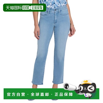 自营NYDJ Marilyn Lustre Straight Leg Jean - blue 美国奥莱直