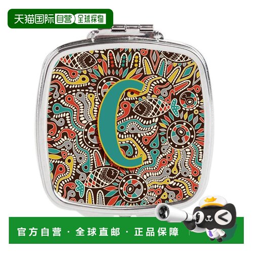 自营Carolines Treasures CJ2013-CSCM 字母 C 复古部落字母正品