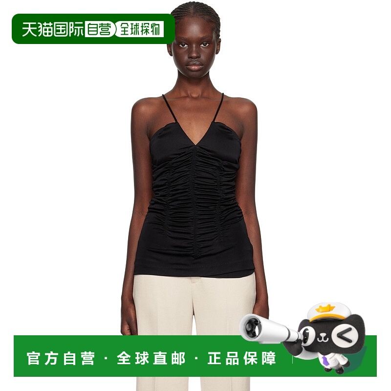 1h可退 香港直邮潮奢 BITE 女士 黑色 Sirene 吊带背心 111396099
