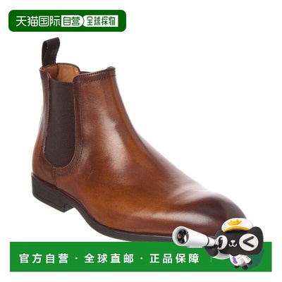 自营Antonio Maurizi Leather Boot - brown 美国奥莱直发