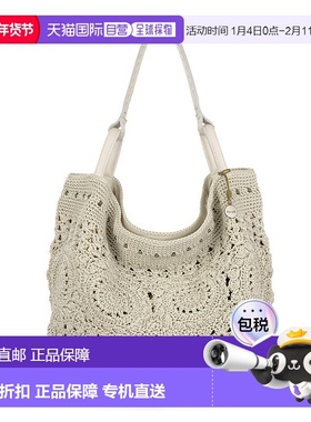 自营 the sakLos Feliz大手提包-天然奖章 美国奥莱直发托特包