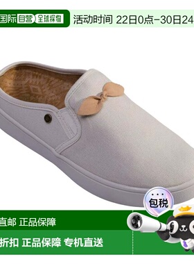 自营Spenco Andrey Sandals Women's Gray Round Toe Slip On Sli