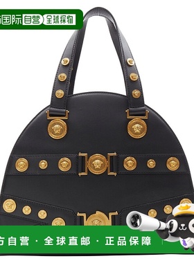 自营VERSACE 2018 Tribute 1992 gold Medusa stud bondage bowli