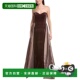 brown 自营Rene 美国奥莱直发长裙 Bodice Gown Ruiz Sculpted