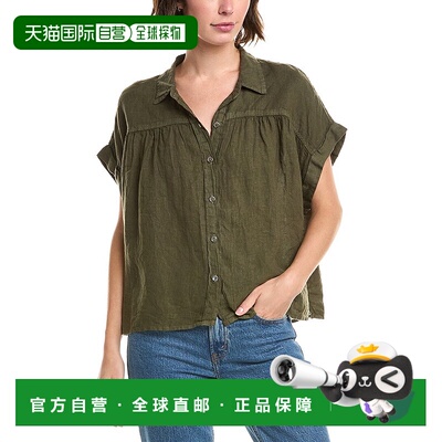 自营velvet by graham & spencerGraham&Spencer Aria亚麻丝绒上-