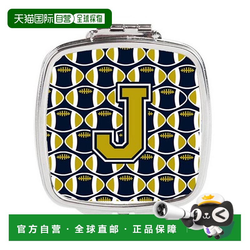 自营 Carolines Treasures CJ1074-JSCM 字母 J 足球蓝色和正品