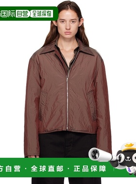 1h可退 香港直邮潮奢 Our Legacy 女士 酒红色 Slight 夹克 M4251