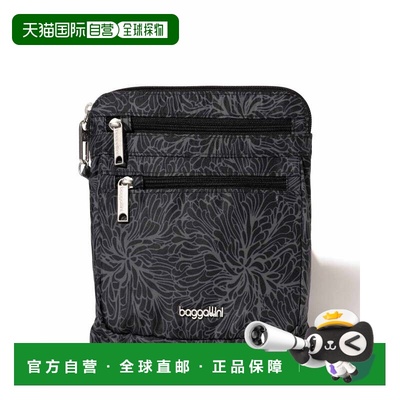 自营baggallini Securtex Anti-Theft Crossbody Bag - midnight