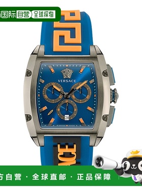 自营Versace范思哲 Dominus男女同款手表时尚石英机芯 美国奥莱直